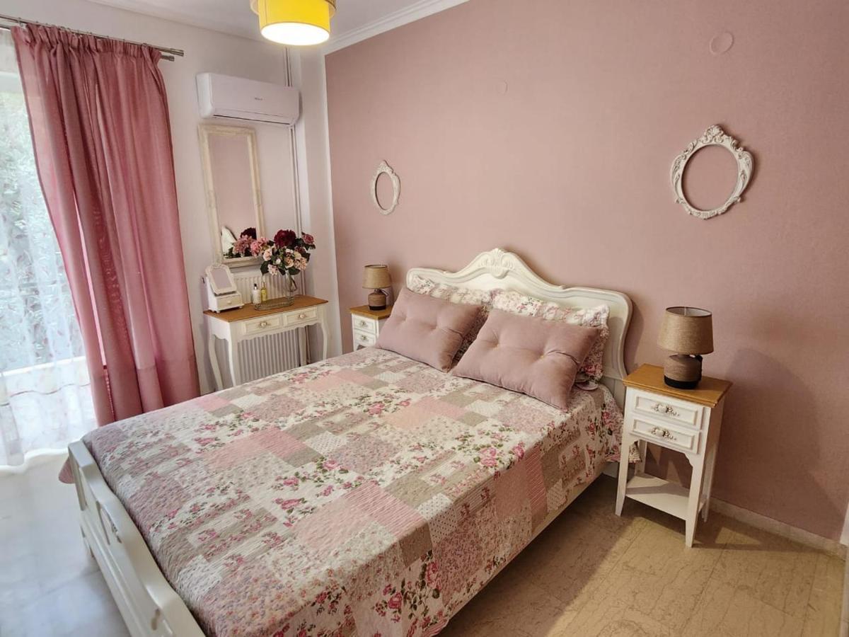 Queen Aspri Apartment 3' Min To The Beach! Antikyra Exteriér fotografie