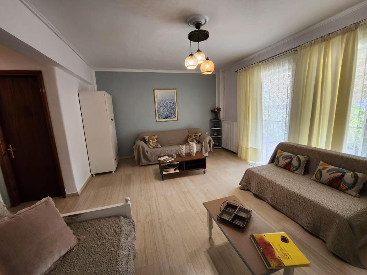Queen Aspri Apartment 3' Min To The Beach! Antikyra Exteriér fotografie